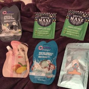 Under eye gels and face masks